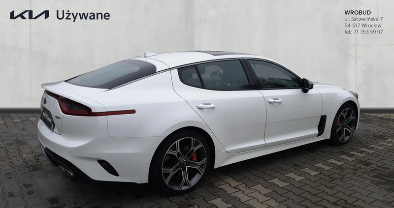 Kia Stinger cena 182900 przebieg: 49580, rok produkcji 2020 z Wrocław małe 352